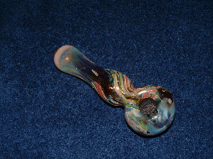 Some pipes just win your heart(lungs). Blown by a local artist I named this one 