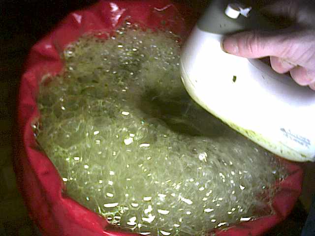 look at the bubbles now that is truly some bubble hash.