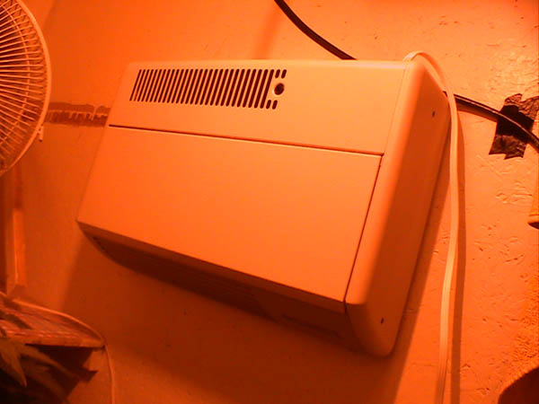 This electronic air cleaner and ionizer improves the air quality while removing odors, very efficiently. It can cover an area of 15x16x8ft, so you can get the picture how efficient it is in a closet!
