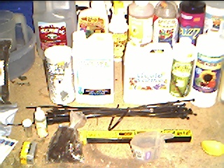 rapid rooter plugs, zip ties, eye loupe, measuring utensils, and so on and so forth.