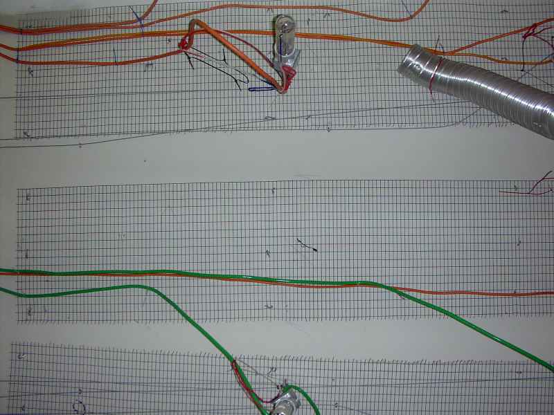 here is a shot of the chicken wire for supporting the branches.  The key is a low stress environment.